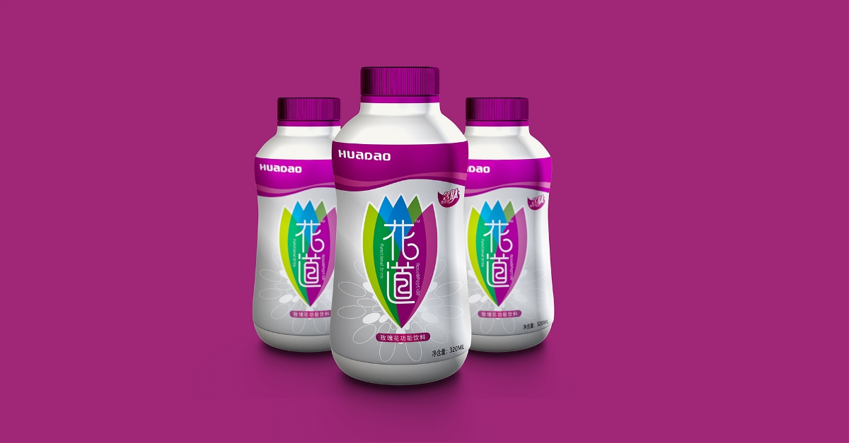 花道玫瑰饮包装设计